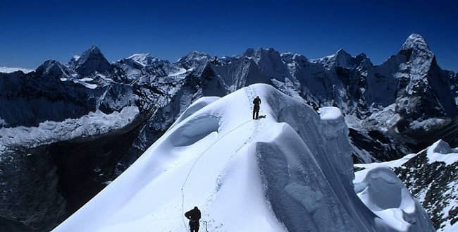 The Chulu Peak Climbing