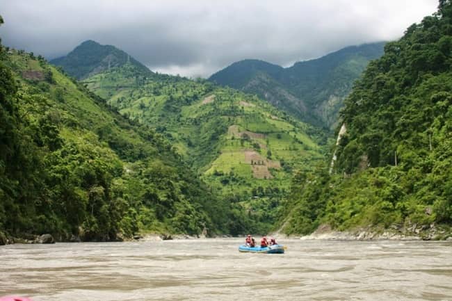 Joys of Rafting over Trisuli River